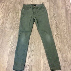 AEROPOSTALE Size 00 High Waisted Green Leggings